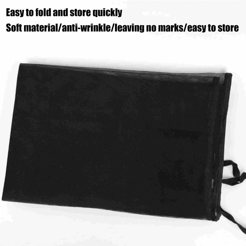 Front Bumper Net Washable Car Engine Grill Net Hood Bumper Protector Dustproof Net To Prevent Stones Dirt Leaves for Vehicles