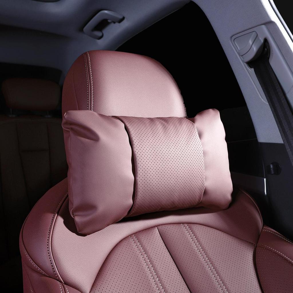 Leather Headrest Cover for Buick GL8, Encore Plus, Lingshang E5, Avia, Regal, Lu Zun, Angke Qi, and Century