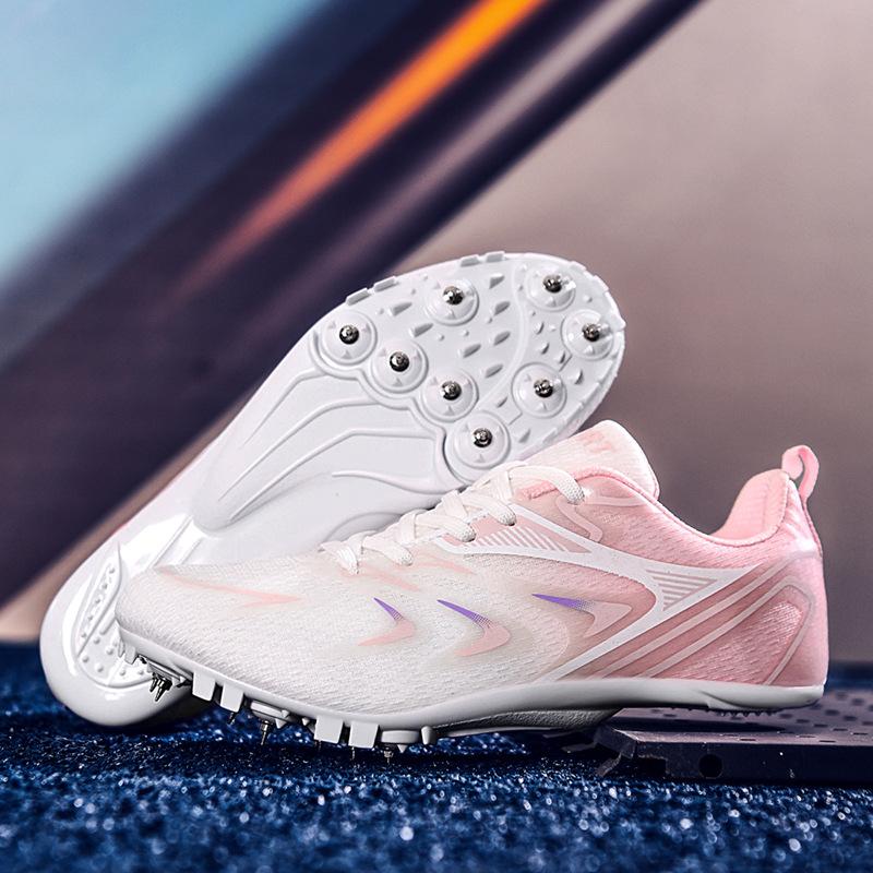New spikes track and field sprint sports couple student sports competition training shoes size 35-44