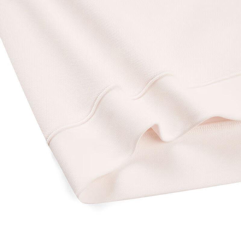 Skechers Fashionable Comfortable Versatile Round Neck Pullover Sweatshirt Women sweatshirt Snow-White P125W017-02NM