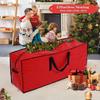 Christmas Tree Storage Bag - Stores 7Foot Artificial Xmas Holiday Tree, Durable Waterproof Material, Zippered Bag, Carry Handles.