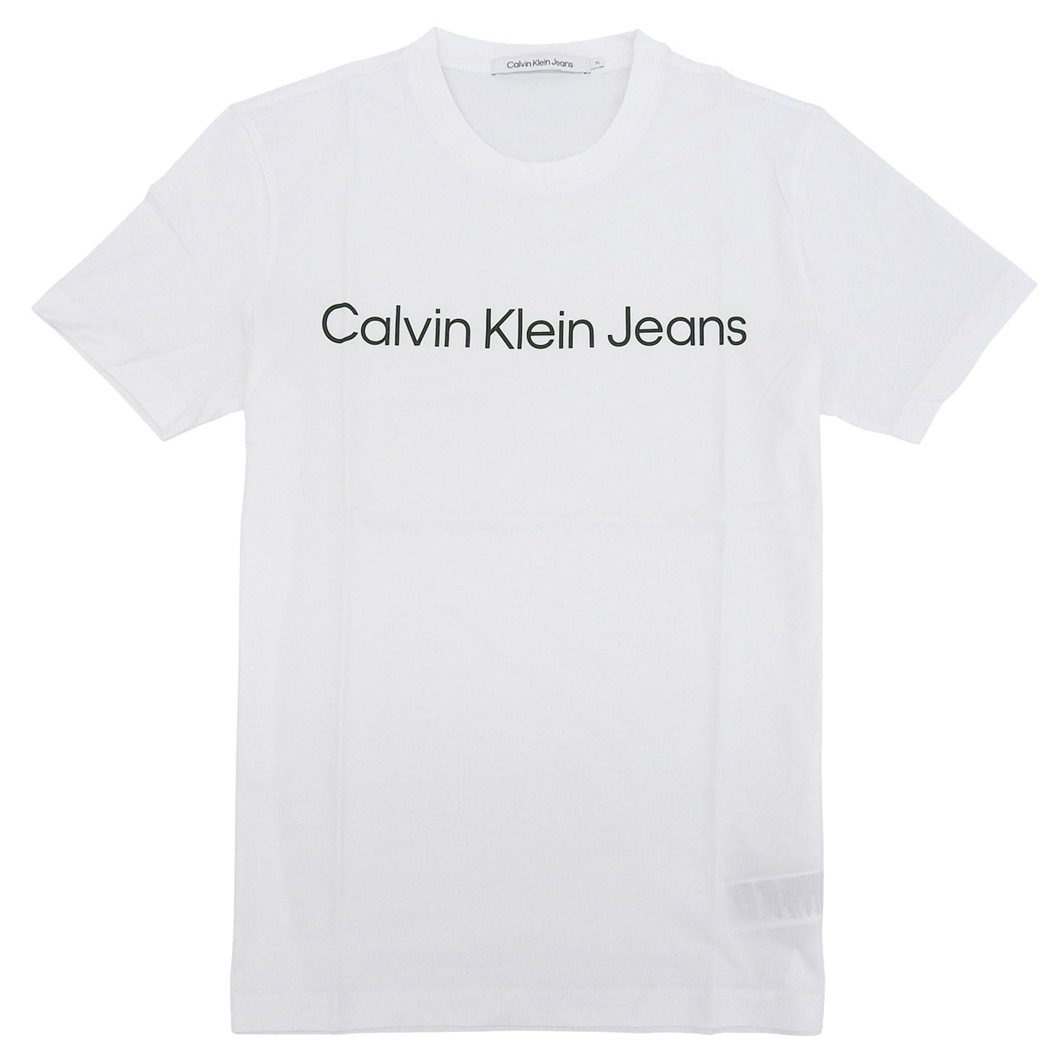

crew short J30J322552 [Calvin Klein] T-shirt, neck, sleeve, men s/women s, cotton, (WHITE/L) [Item] білий