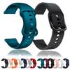 20mm 22mm Silicone Band For Samsung Galaxy Watch Active 2 Watch 3/4/5 Pro 45mm 40mm 44mm S3 Bracelet Galaxy Watch 6 Watch Strap