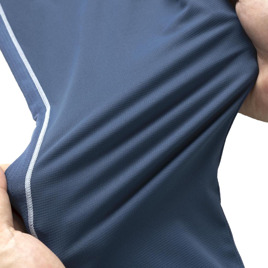 FootJoy Men's Lightweight Stretch Long Sleeve Golf Hoodie, Dark Denim, Size XL (FJ-S25-M12, 34581-XL)