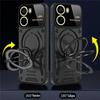 Armor Magsafe Wireless Charging Case For Xiaomi Redmi10C 12 13 4G 12C 13C 5G 14C Magnetic Ring Bracket Bumper Cover