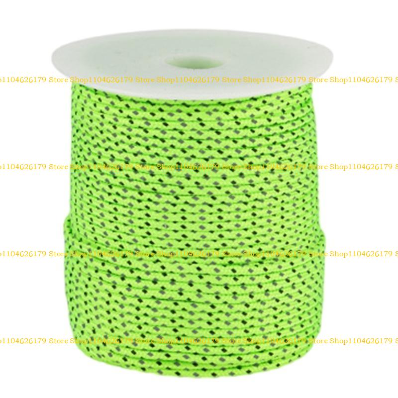 A1A2 Reflective Tent Rope Lanyard High Strength Camping Paracord Clothesline Rope