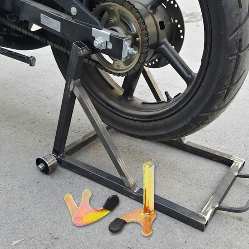 Motorcycle Rear Stand 2pcs Heavy Duty Motorcycle Stand Attachment Swingarm Spool Lift Stand Motorcycle Swingarm Spools Rear