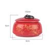 Creative Ceramic Landscape Flower Storage Jar with Lid Tea Jar Home Small Medicine Powder Candy Nut Jar Food Sealed Storage Jar