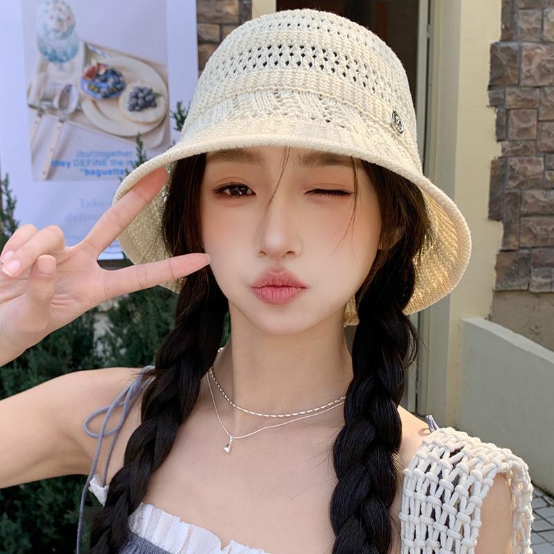 Summer Womens Sun Hat With Wide Brim And Breathable Polyester For Outdoor Sun Protection