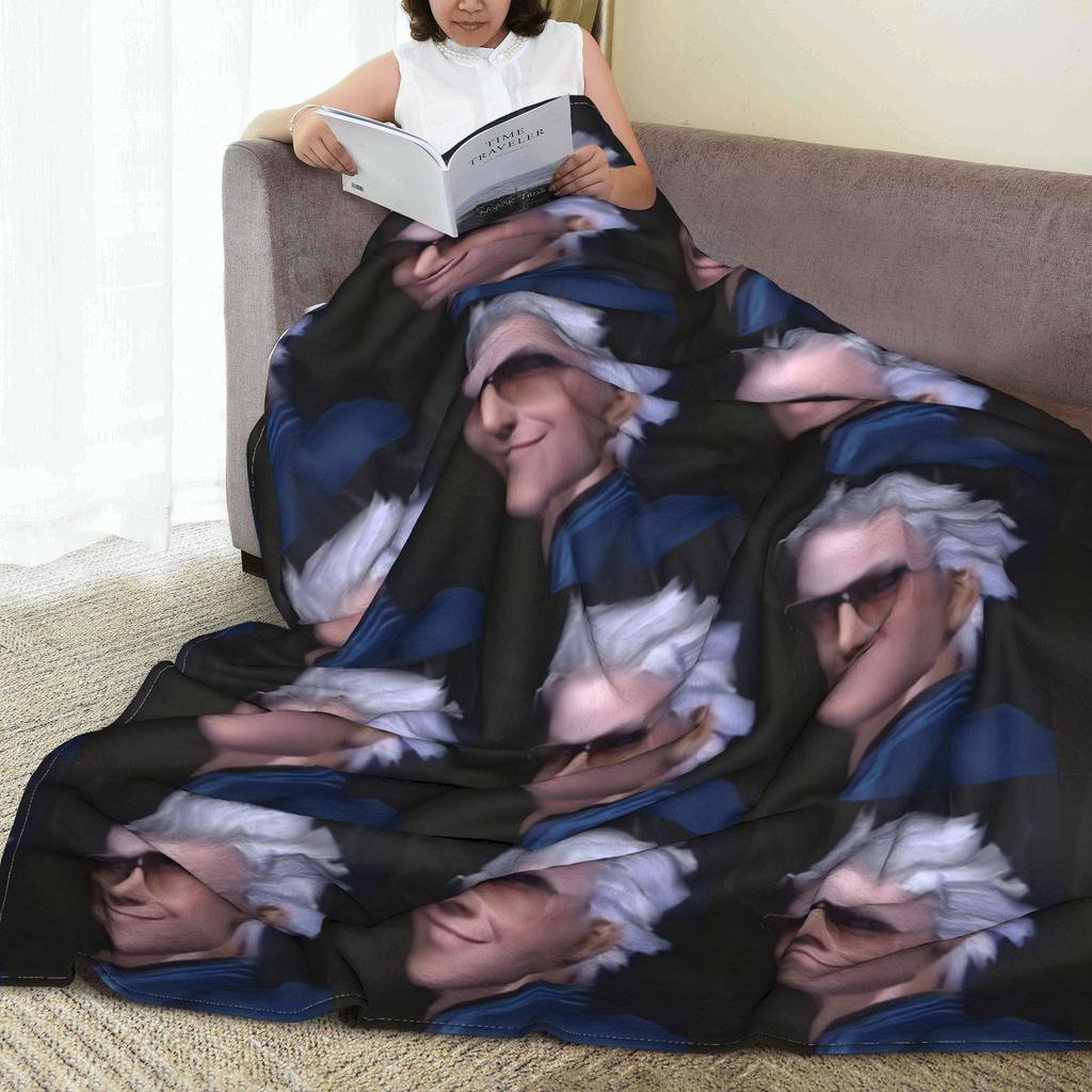 Game Vergil Dmc Blanket Devil May Cry Wool Funny Warm Throw Blanket for Home  Winter