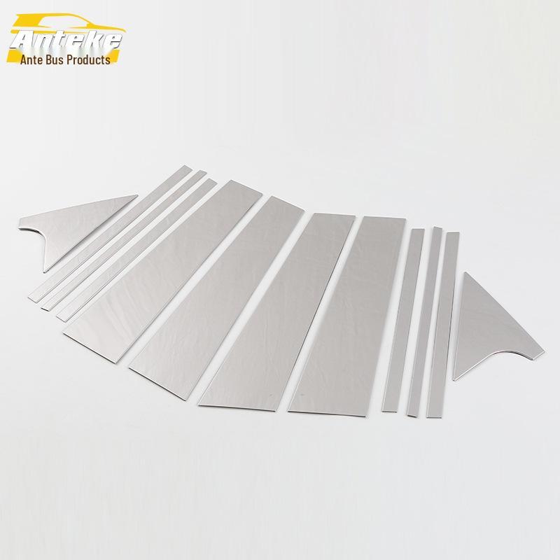 

Compatible with 17 Teramont Models: Stainless Steel Window Trim and Scratch-Resistant Body Decorative Strip.