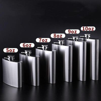 304 Ανοξείδωτο Ατσάλι Πυκνωμένο Παγούρι Ποτού Απολαύστε Οποιαδήποτε Στιγμή Φορητό Παγούρι Ποτού Μικρό Μίνι Μπαρ Πρέπει να Έχετε Αλκοόλ Δώρα Κουμπάρων