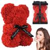 Bear With Roses For Valentine's Day Large Red Gift For Her Women's Day