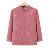 Women's Plush Lined Knitted Cardigan Sweater