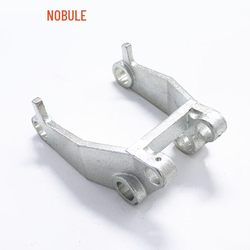 Piezas de Transpaleta Hidráulica Manual Nolli: Bastidor de rueda delantera de 2500 kg con polipasto de palanca y bastidor de rueda pequeña DF3T.