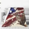 Retro Butterfly Sunflower digitalprinted polyester Bedroom velvet flannel soft sofa cover blanket Fleece blankets for beds
