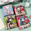 National Tide M5 Loose-Leaf Binder: Cartoon PU Leather Diary with Magnetic Buckle