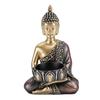 Statua per Meditazione Portacandele in Resina Yoga Meditazione Statuetta Armoniosa per Arredamento Casa