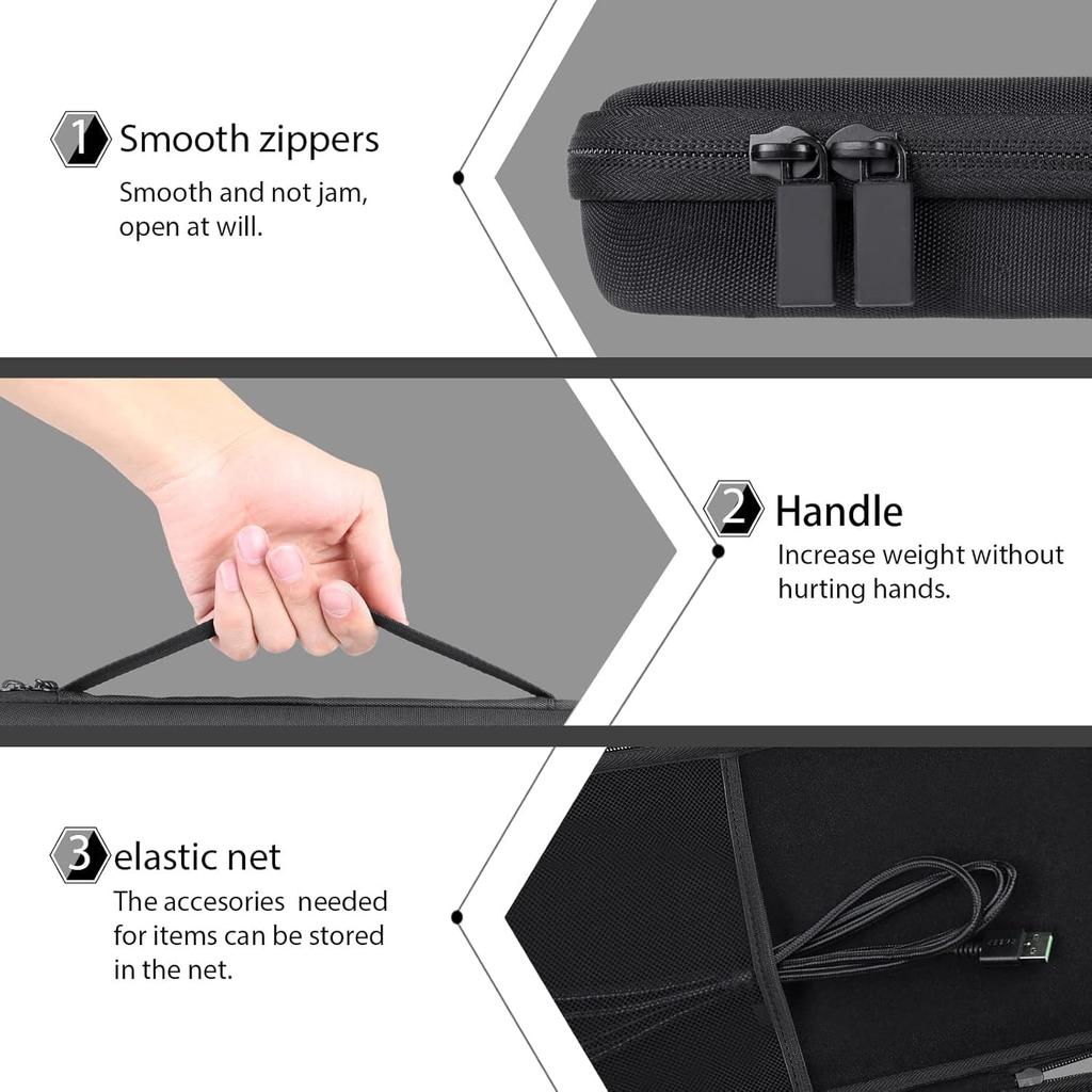 co2CREA Storage Case Compatible with Logitech G G915 TKL/G913 TKL Gaming Keyboards (for G915 X LIGHTSPEED TKL/G913 TKL) (Case Only)