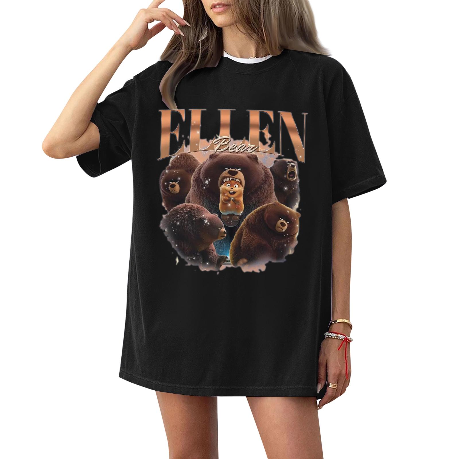

Casual Short Sleeve Graphic T Shirt for Men and Women Loose Fit Printed Top Summer Comfortable Lightweight Tee XXXXL чёрный