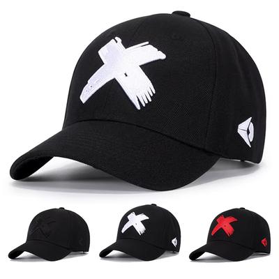 Unisex X Letter Embroidery Baseball Caps Spring Autumn Outdoor Adjustable Casual Hats Dad Hat Sunscreen Hat