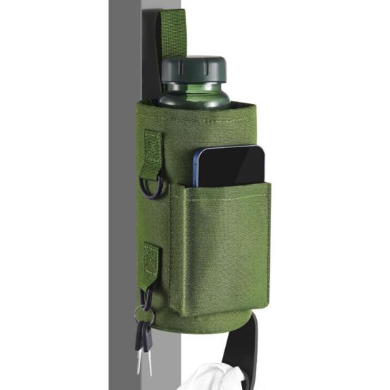 Magnetic Gym Hands-Free Fitness Water Bottle Bag Bag with 37321 Magnets with Strap Multi-functional Sling Pouch
