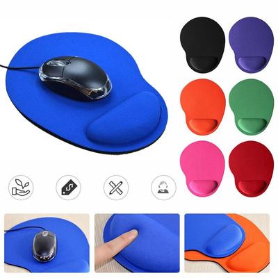 GIMIRO Ergonomic Mouse Pad with Wrist Rest Pad 17.5 X 23 Cm for computer/PC, Gentle Wrist Posture, Wrist Relief