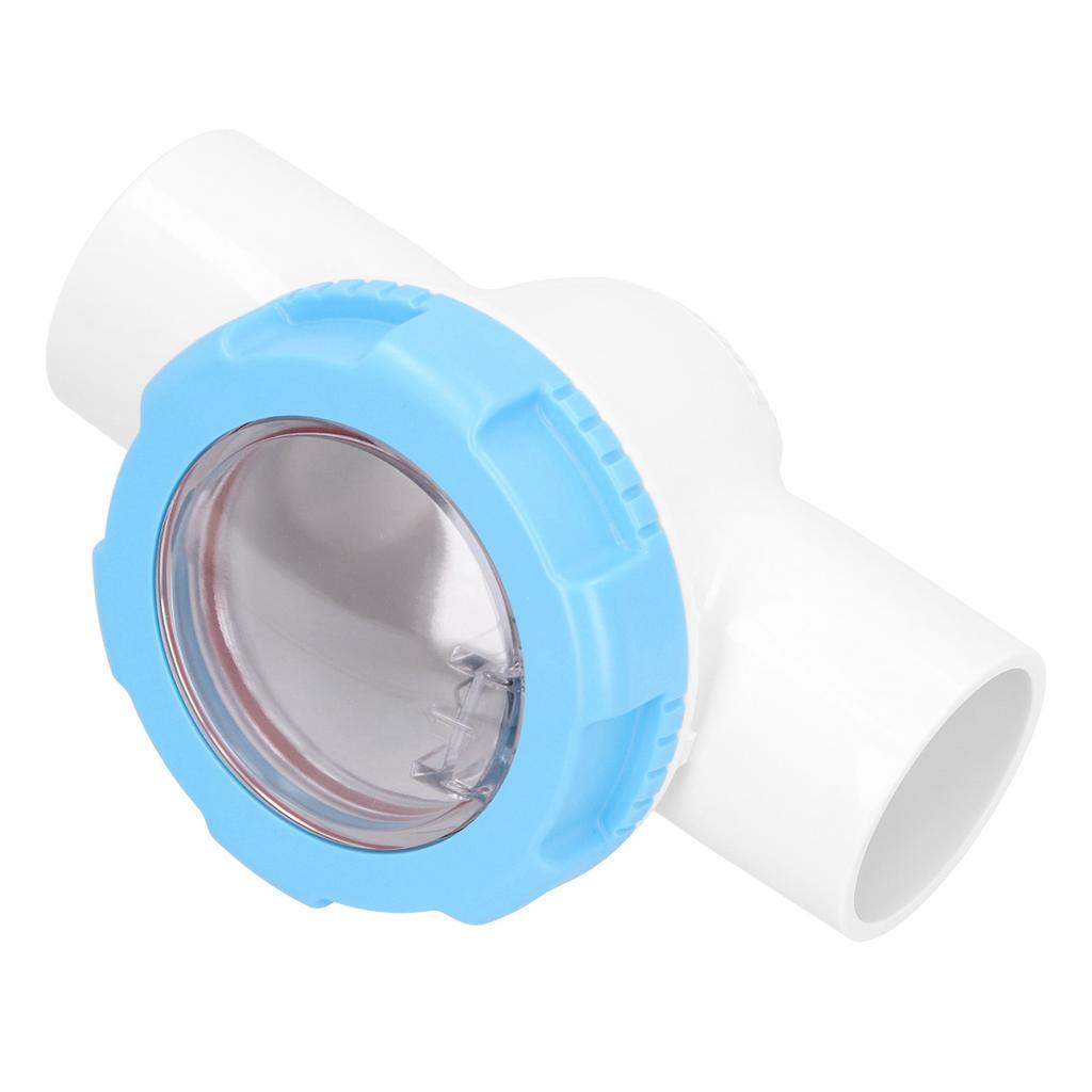 2in Visible Check Valve Non Return Anti Backflow Accessories for Swimming Pool One Way Pipe