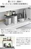 Yamazaki Tower Folding Stackable Shelves, Large, Set of 2, Under-Sink Storage, Black, 1370 x 2