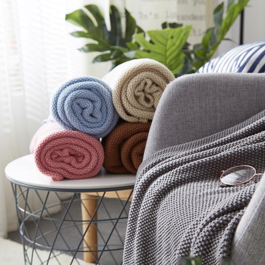 Knitting Home Travel Modern Simple Sofa Cover Blankets As Gifts Cobertor Washable Sofa Towel Full Cover Available In All Seasons