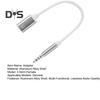 3.5MM Male To Female Type C Audio Cable Headphone Adapter for Mp3 Player Laptop Tablets Noise Cancelling Lossless Audio Headset Adapter