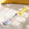 Natural Rubber Pet Play Toys Spiky Dog Chew Toy with Cotton Rope, Molar Stick Toy, Interactive Tough for Aggressive Chewers Small Medium Dogs