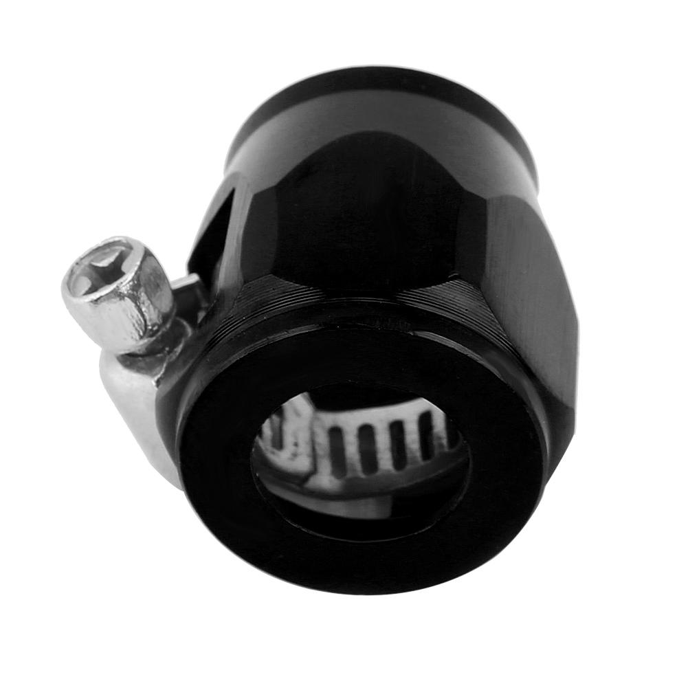 Car Oil Fuel Hose End Clamp Finisher Water Line Clip Hose Connectors AN4 12mm Red