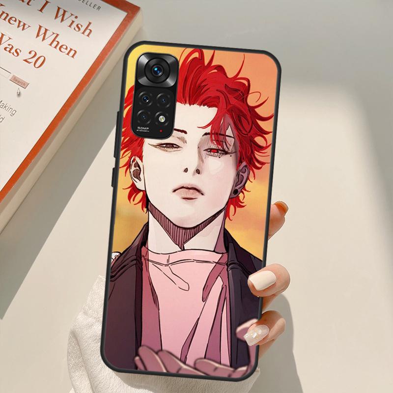 Wind Breaker Manga Hülle für Xiaomi Redmi Note 11 10 9 8 Pro Note 11S 10S 9S 8T K50 K40 9A 9C 10A 10C Hülle