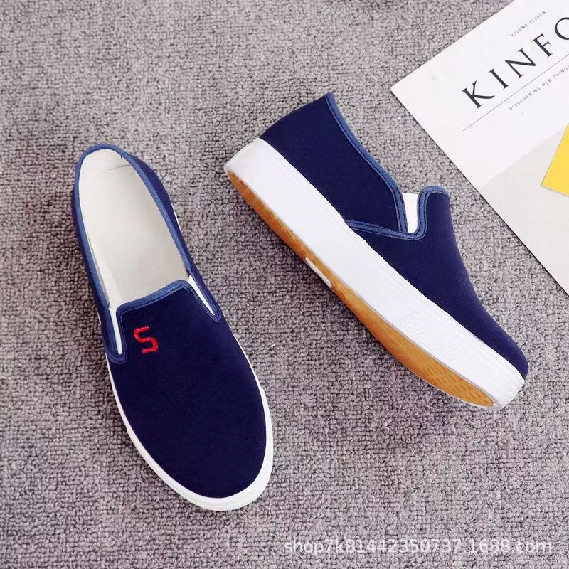New casual canvas shoes women's beef tendon sole non-slip casual canvas shoes women's casual canvas