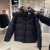 Stazione Europa e America inverno nuovo marchio trendy classico scozzese patchwork cotone staccabile abbigliamento coppia versatile abbigliamento pane