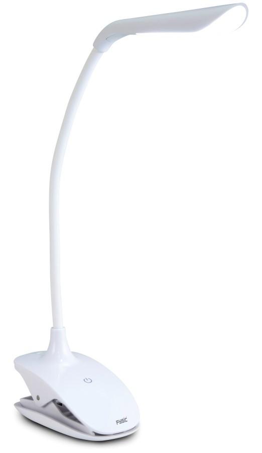 Fysic FL-11 - akumulatorowa lampka LED z zaciskiem, Fysic