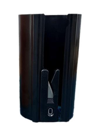 Schiebender Geschenkpapier-Schneider - Präzisions-Papier-Trimmer mit Anti-Klemmen-Design für Weihnachten, Geburtstage, Langlebiges ABS (Orange/Schwarz)