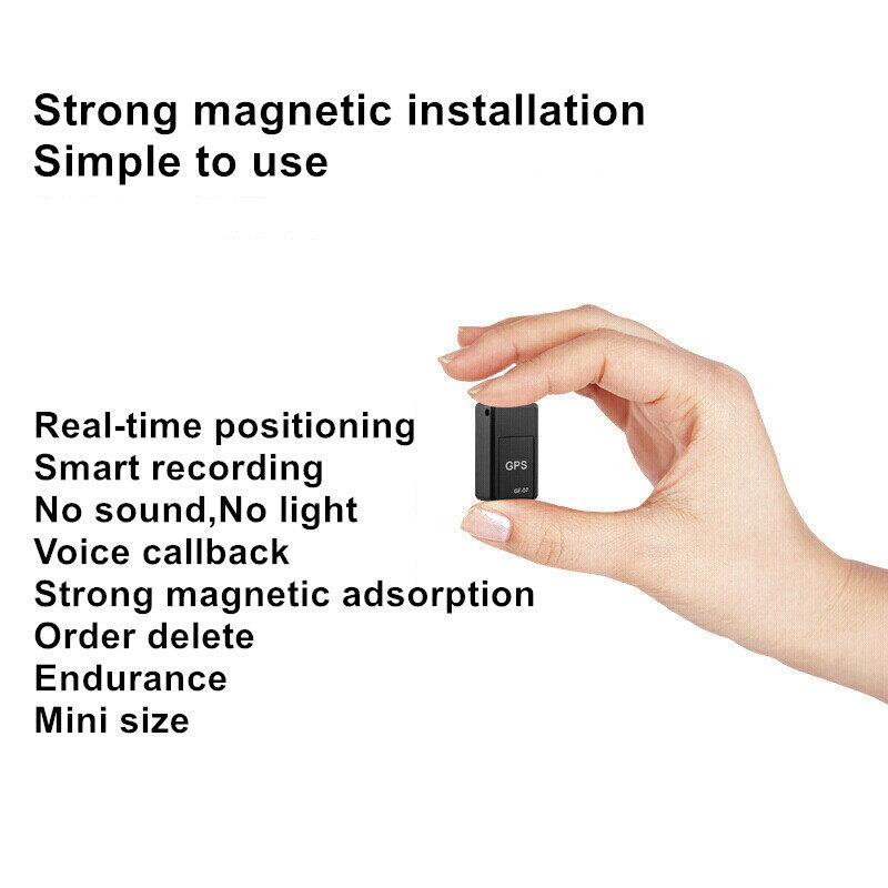 Mini GPS Tracker Car GPS Locator Anti-theft Tracker Car GPS Tracker Anti-Lost Tracking Device Voice Control GSM/ GPRS/GPS