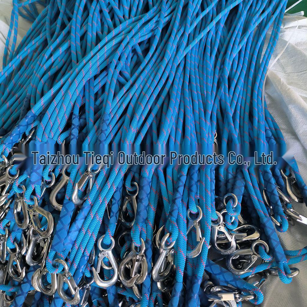 Stainless Steel Heavy-Duty Hook & Loop Hammock Chair Straps - Outdoor Swing & Yoga Suspension Ropes