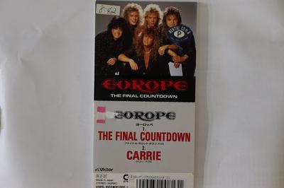 CD EUROPE - Final Countdown VDPS1002 Victor 1988 Japan Metal Used
