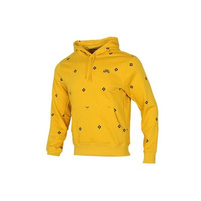 Nike Felpa con cappuccio in pile con grafica Sb Skateboarding Uomo Giallo BV0881-743