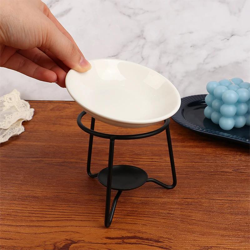 Kominek do aromaterapii Palnik na olejki eteryczne Podgrzewacz na tealight Świecznik Palnik do wosku Dyfuzor zapachowy Dekoracja Spa Medytacja Ornament do domu