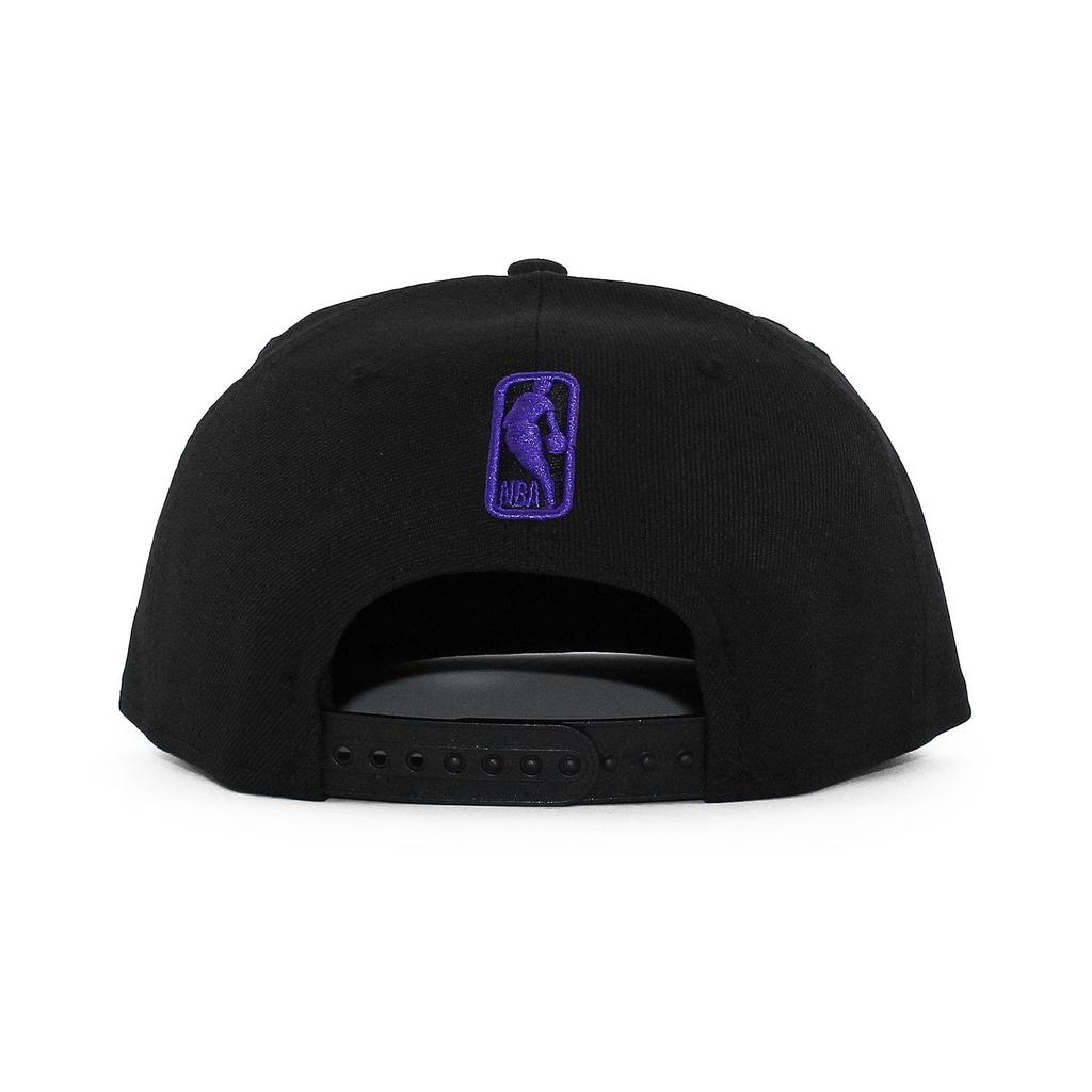 New Era Cap 9FIFTY Snapback SNAPBACK CAP 940 MLB MiLB NFL NBA MLS Hat BASIC Free Los Angeles Lakers (JP, Alphabet, Size, (Black)) [Used]