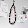 Girls Heartbeat Pvc Cute Phone Lanyard With Handcrafted Design For Couples