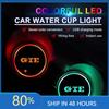 CCU1 VOLKSWAGEN VW GTI Automobilio LED Šviečiantis Puodelio Laikiklio Kilimėlis Volkswagen VW GTE Golf 5 6 7 GTI MK6 Passat Polo Beetle Magotan