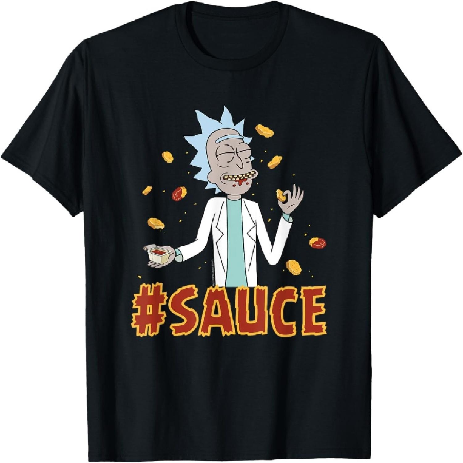 Футболка Rick and Morty #SAUCE Футболка S