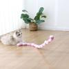 Cat Toy Teaser Wand with Bell Plush Toy Gift for Kitten Playing Exercising