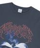MAHAGRID Smoking Cat Tee Navy(Mg2Emmt523A)