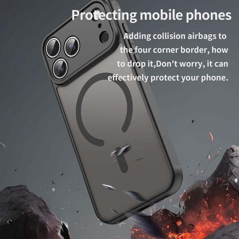 Kalaiao Matowe Magnetyczne Etui Antywstrząsowe Serii iPhone 17